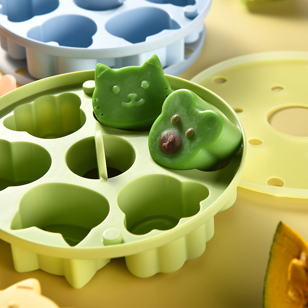 Silikon-Eiswürfelform mit Tierischen Motiven Karnz 1786711398