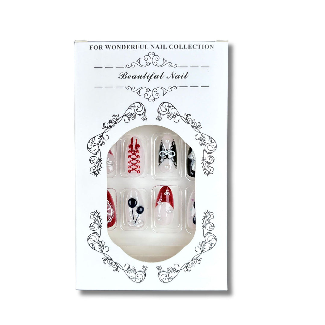 Künstlerische Charakter-Design Press-On Nägel