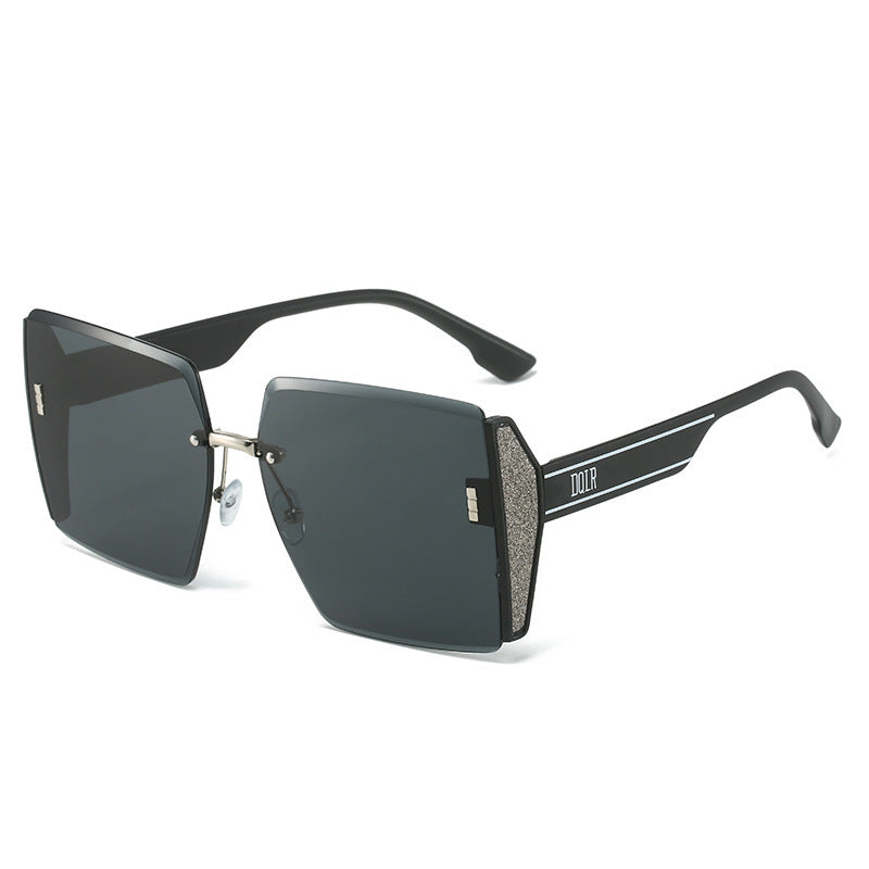 Damen stilvolle und modische geometrische Sonnenbrille Karnz