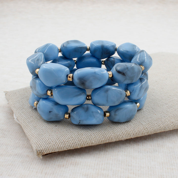 Artisan handgefertigtes Perlenarmband Karnz