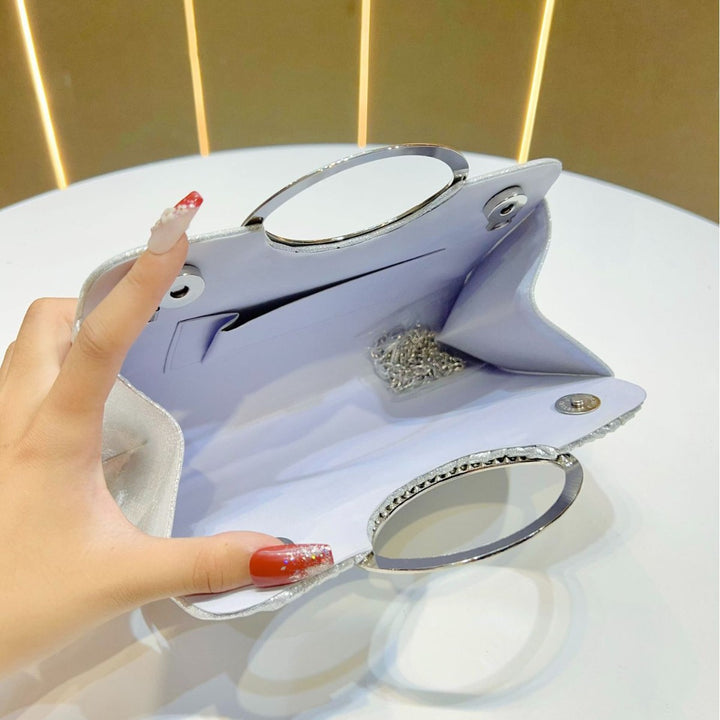 Elegante Falt-Clutch für den Abend