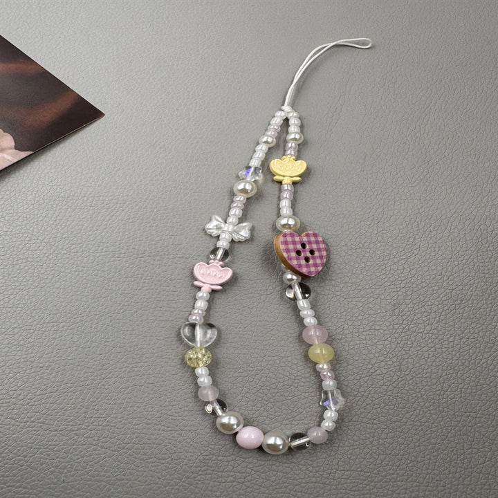 Dekorativer Perlencharms-Handylanyard Karnz 1790135299