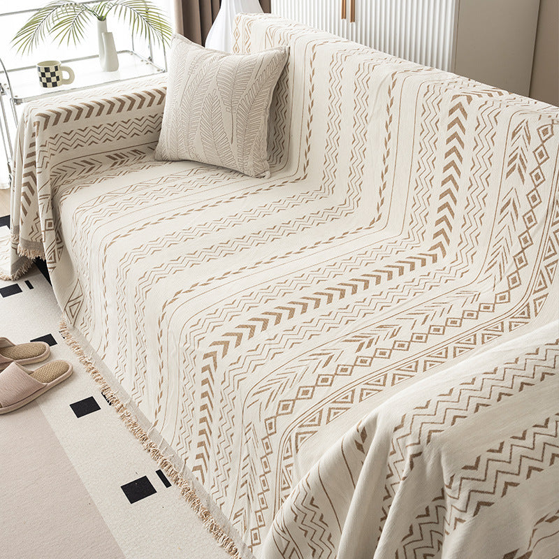 Gemütliche dekorative Fleece-Decke