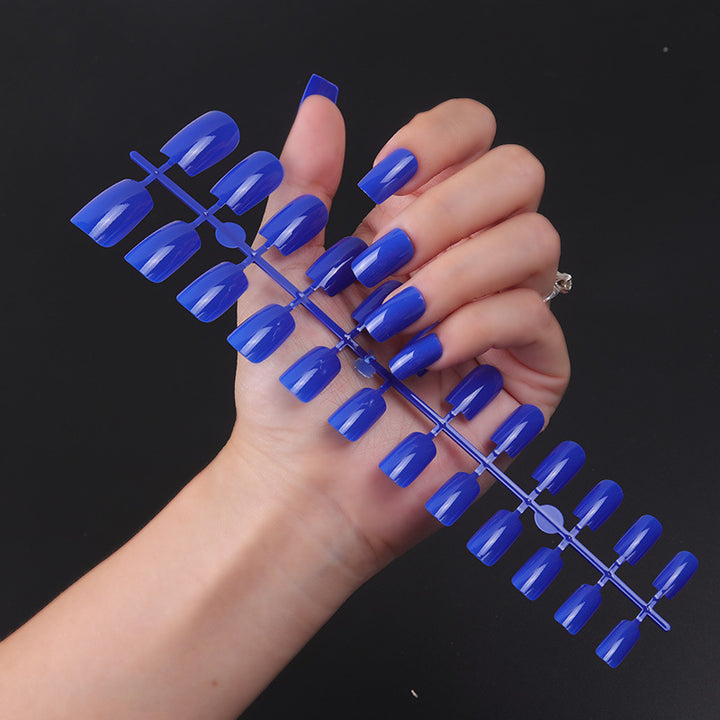 Natürliche glänzende Press-On-Nagelspitzen Karnz