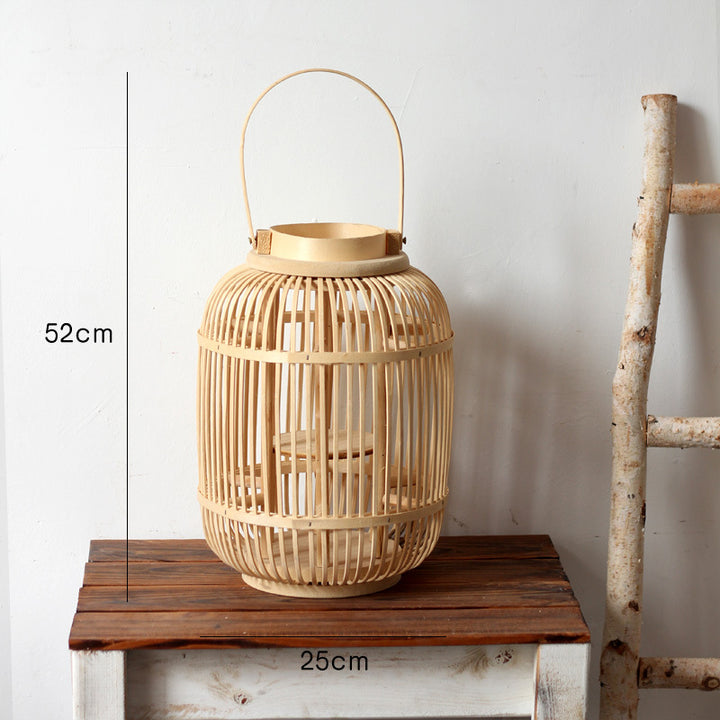 Dekorative Laterne aus Rattan Karnz
