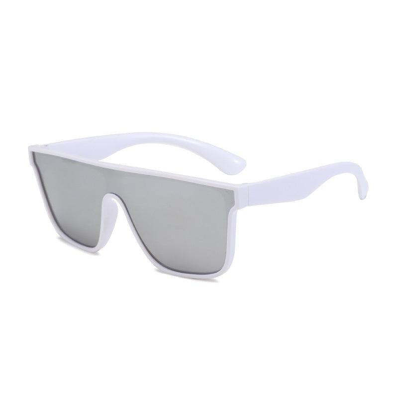 Damen Sportliche Sonnenbrille mit breitem Rahmen und polarisierenden Gläsern Karnz