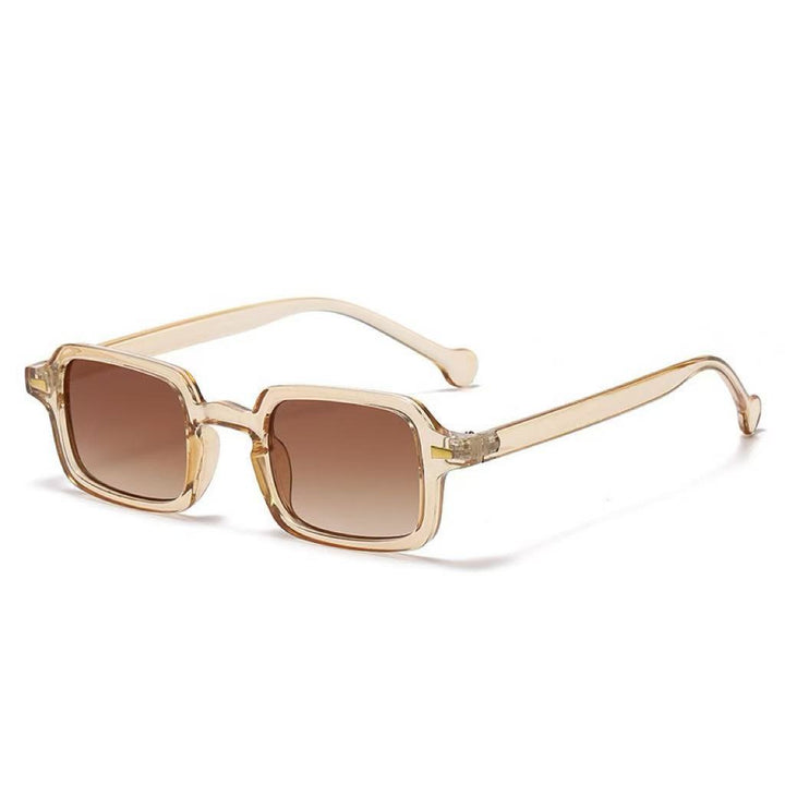 Vintage Inspirierte Quadratrahmen Sonnenbrille Karnz