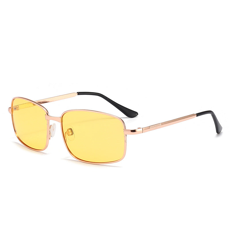 Herren modische Sonnenbrille mit hochwertigem Metallrahmen und UV-Schutz Karnz