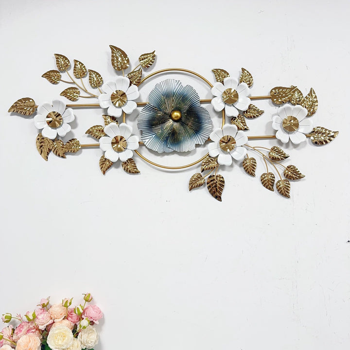 Florale Wandkunst Dekoration Karnz