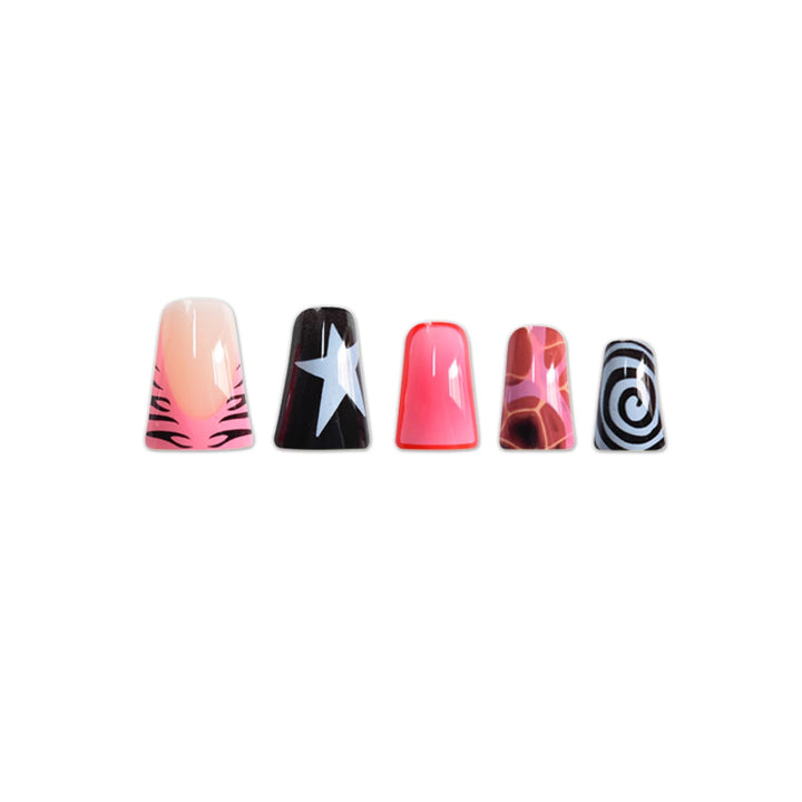 Künstlerische abstrakte Nail Enhancements Karnz