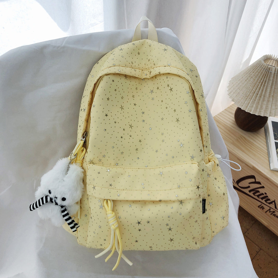 Niedlicher Sternen Druck Rucksack