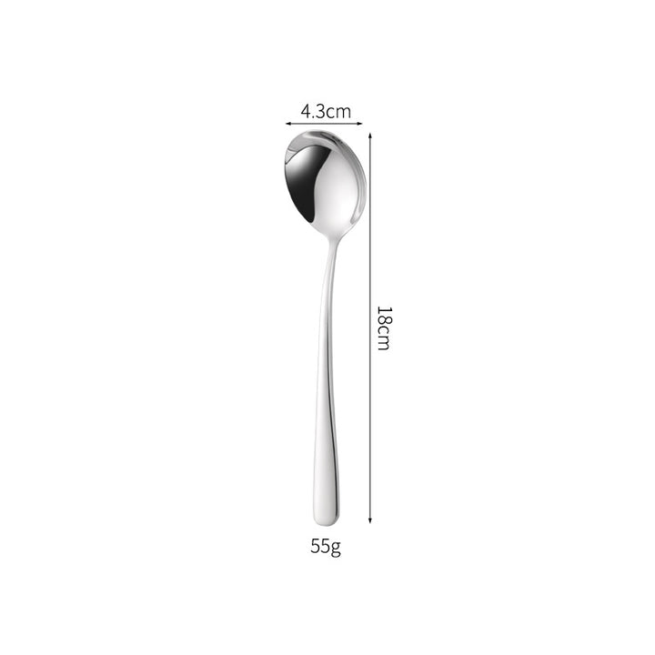 Eleganter und Ergonomischer Teelöffel mit Glänzender Oberfläche Karnz