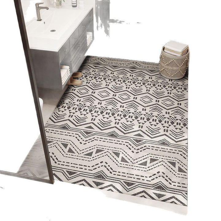 Tribal-Muster-Badezimmermatte Karnz