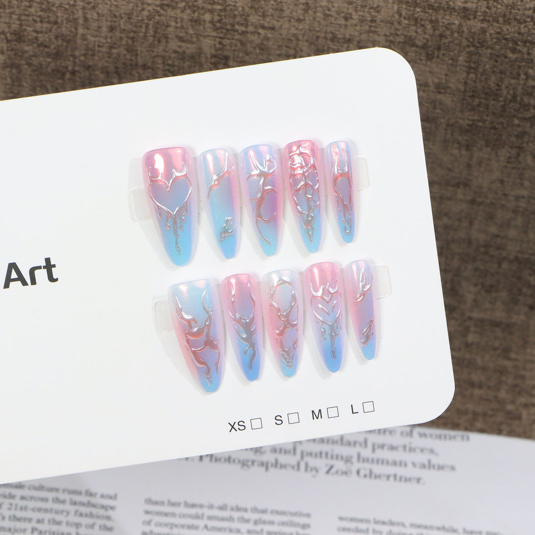 Künstlerisches Nagelkunstset mit einzigartigen Designs Karnz