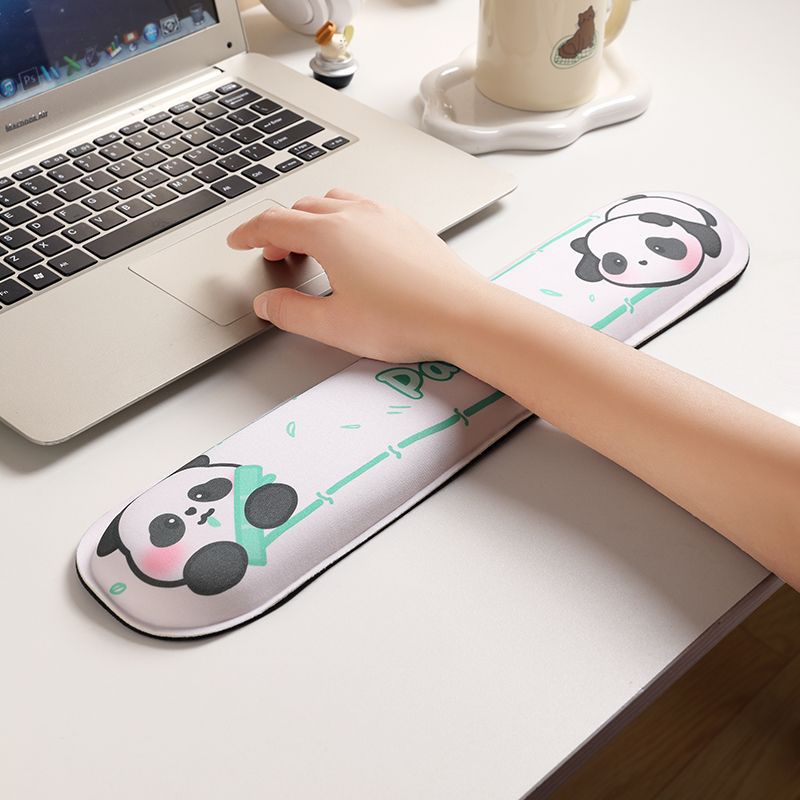 Süßes Panda-Themen Ergonomische Handgelenkstütze Mauspad