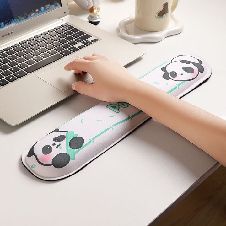 Süßes Panda-Themen Ergonomische Handgelenkstütze Mauspad