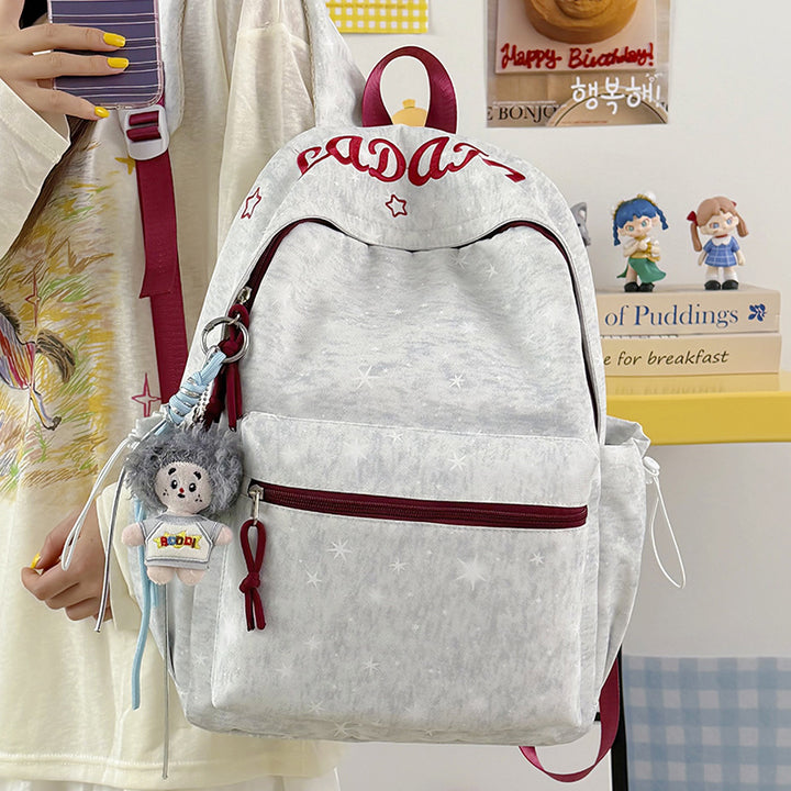 Stylischer Rucksack mit Sternenmuster Karnz 1791205224