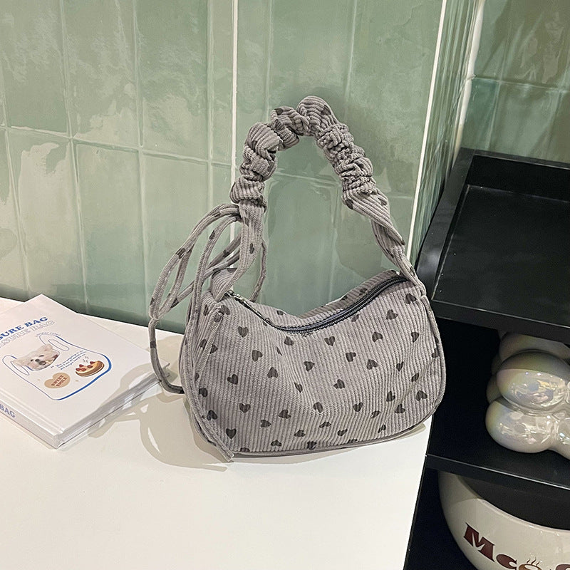 Charmante Herz-Muster Handtasche