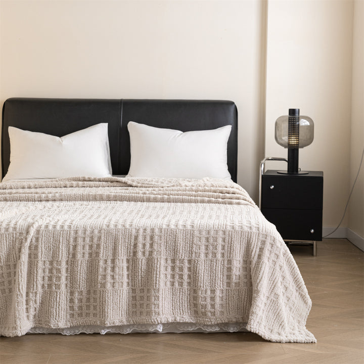 Damen Gemütliche und elegante Plaid-Decke Karnz