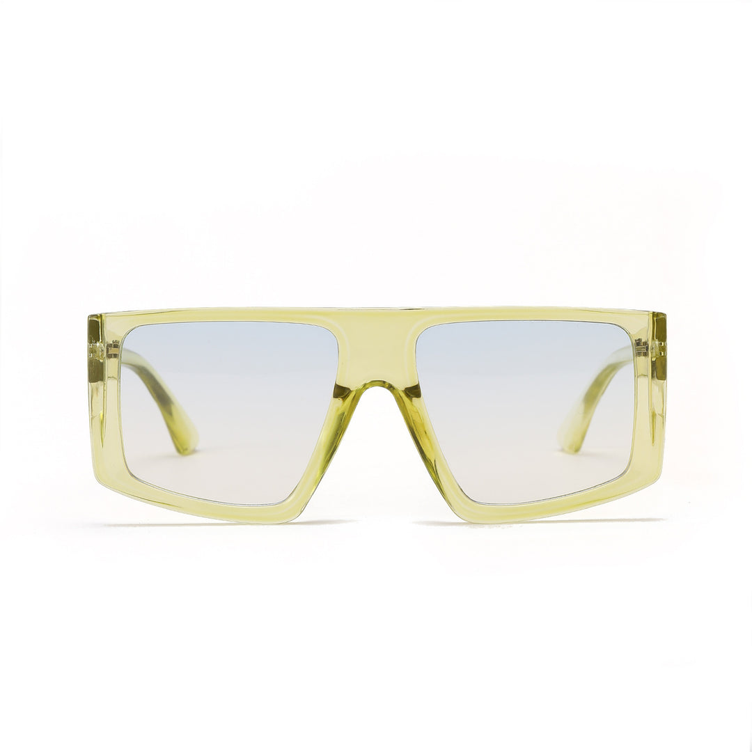 Damen oversized geometrische Sonnenbrille Karnz