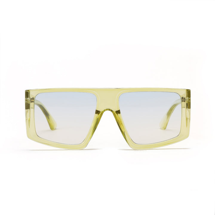 Damen oversized geometrische Sonnenbrille Karnz