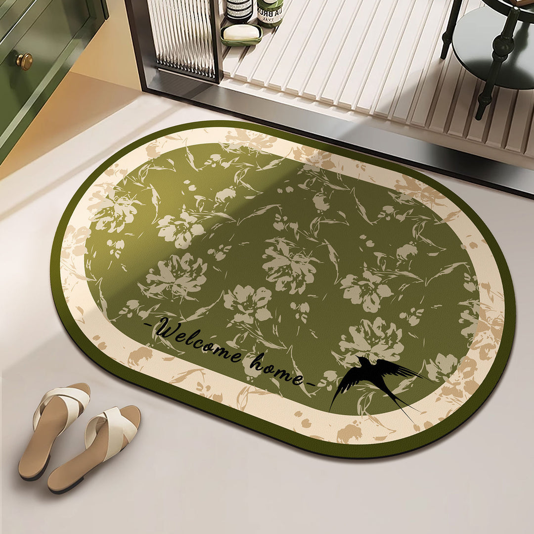 Elegante Badezimmermatte