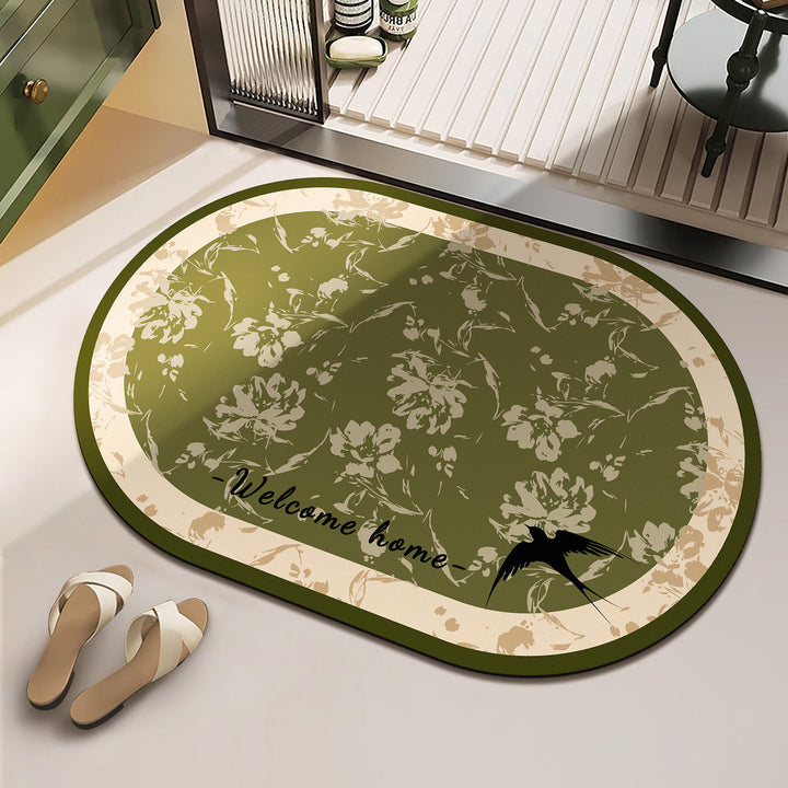 Elegante Badezimmermatte