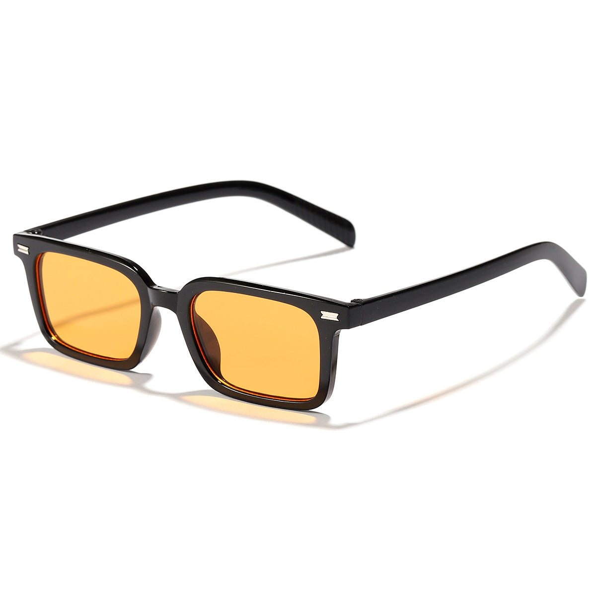 Damen elegante Sonnenbrille mit transparentem Rahmen Karnz