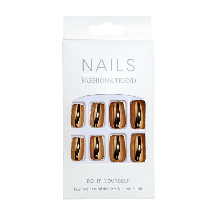 Premium DIY Glänzende Press-On Nagelspitzen Karnz