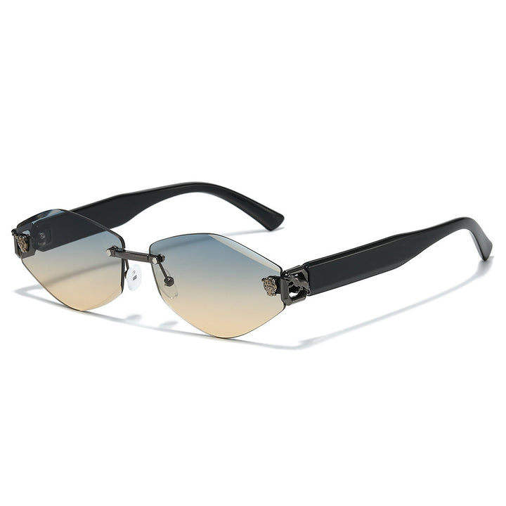 Einzigartige Winkelrahmen-Sonnenbrille Karnz