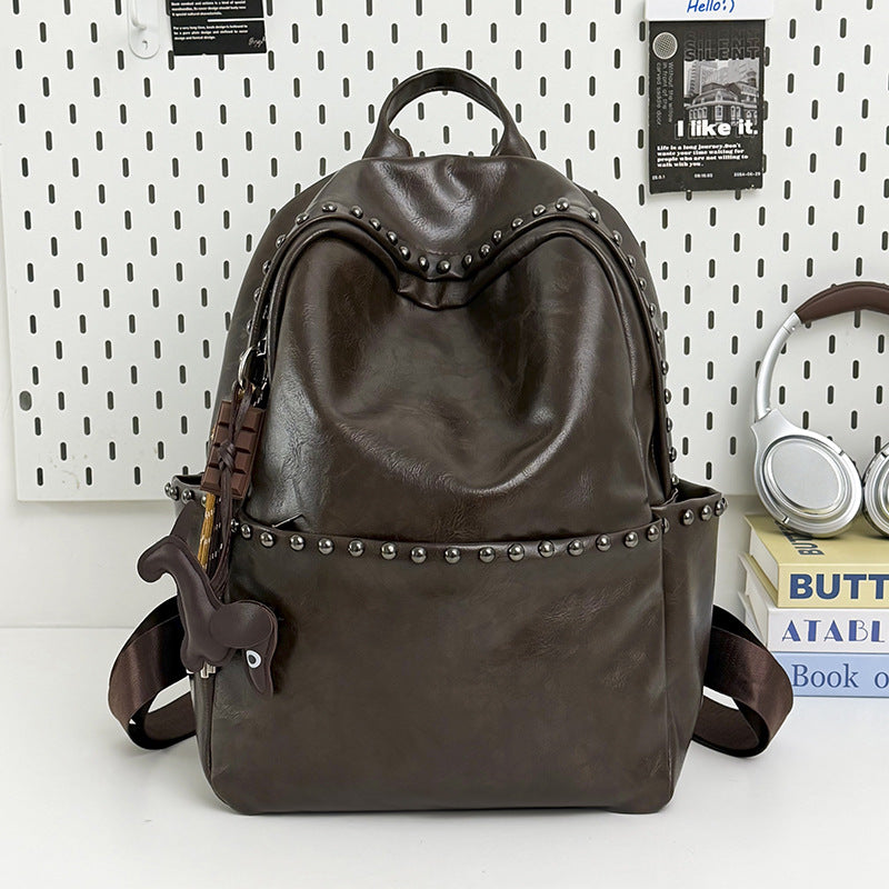 Legere Leder-Rucksack Karnz