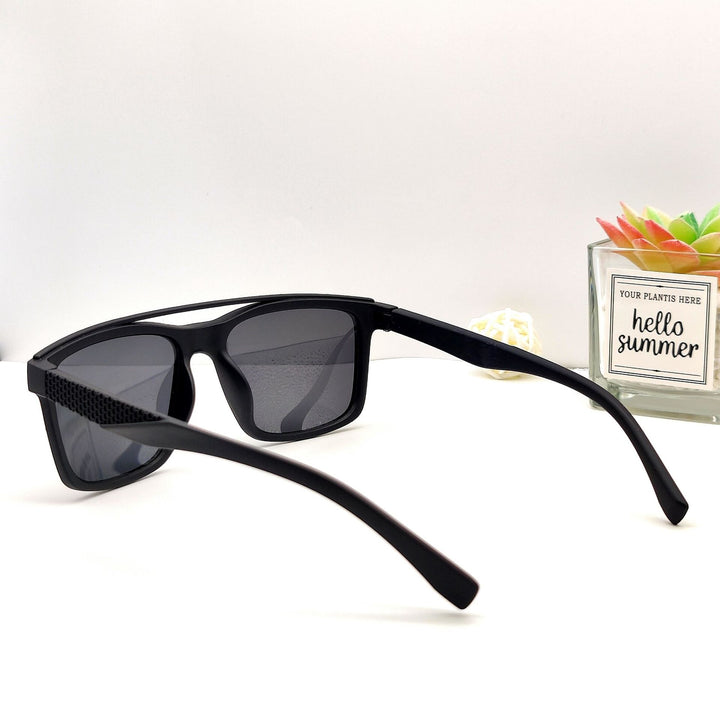 Herren trendige Sonnenbrille mit ergonomischen Rahmen und polarisierten Gläsern Karnz