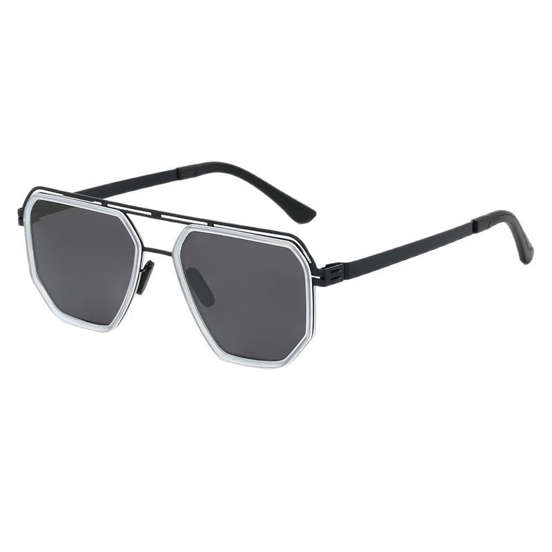 Damen modische octagonale Sonnenbrille mit stilvollem Rahmen Karnz