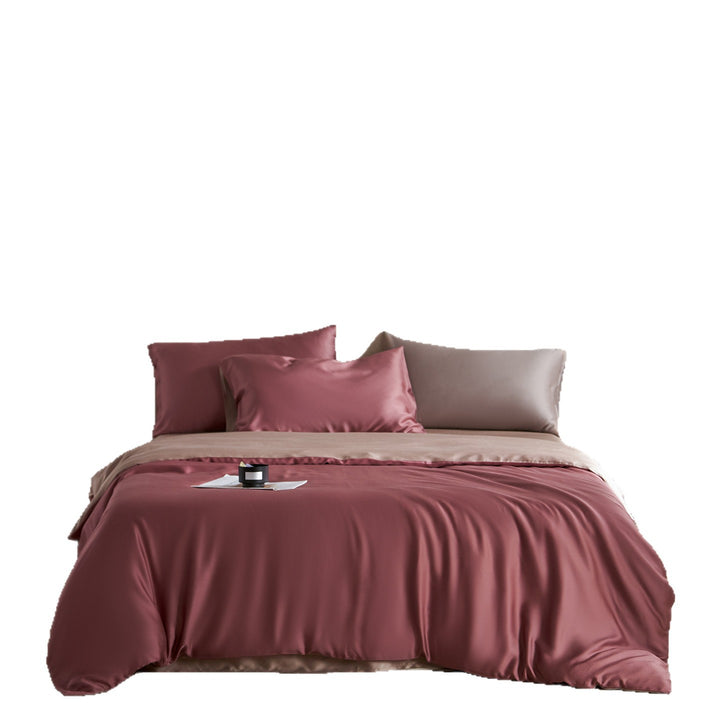 Luxuriöses Satin-Bettwäsche-Set mit seidenweichem Griff und extraweichen Kissenbezügen