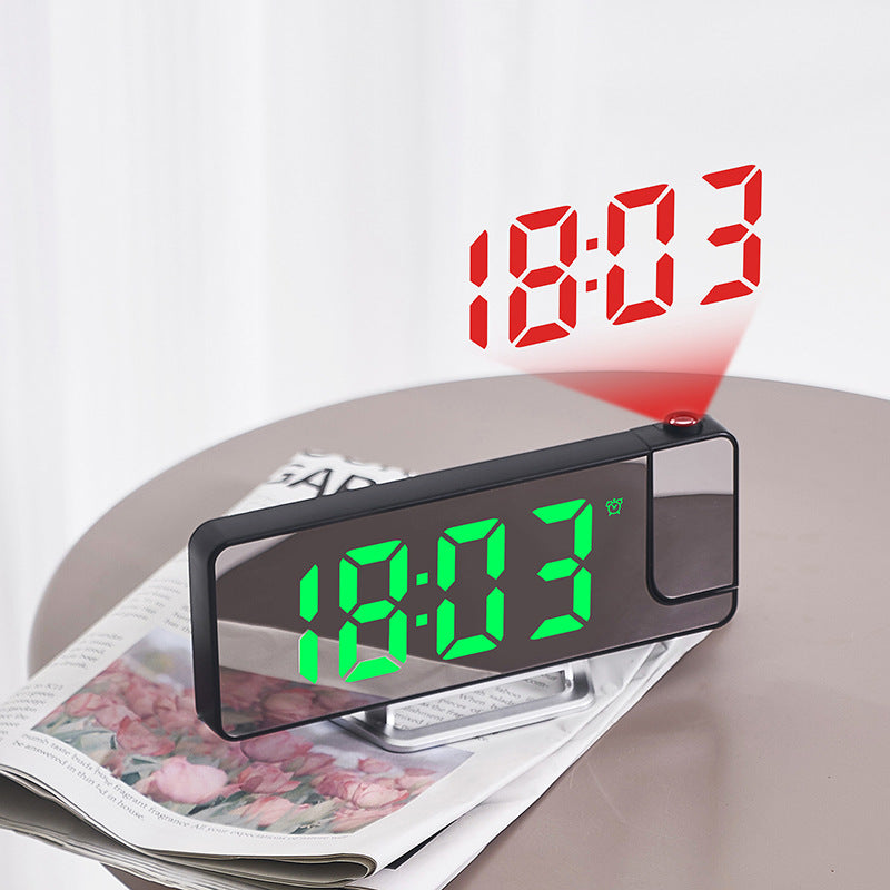 Projektionswecker mit multifunktionalem LED-Display Karnz