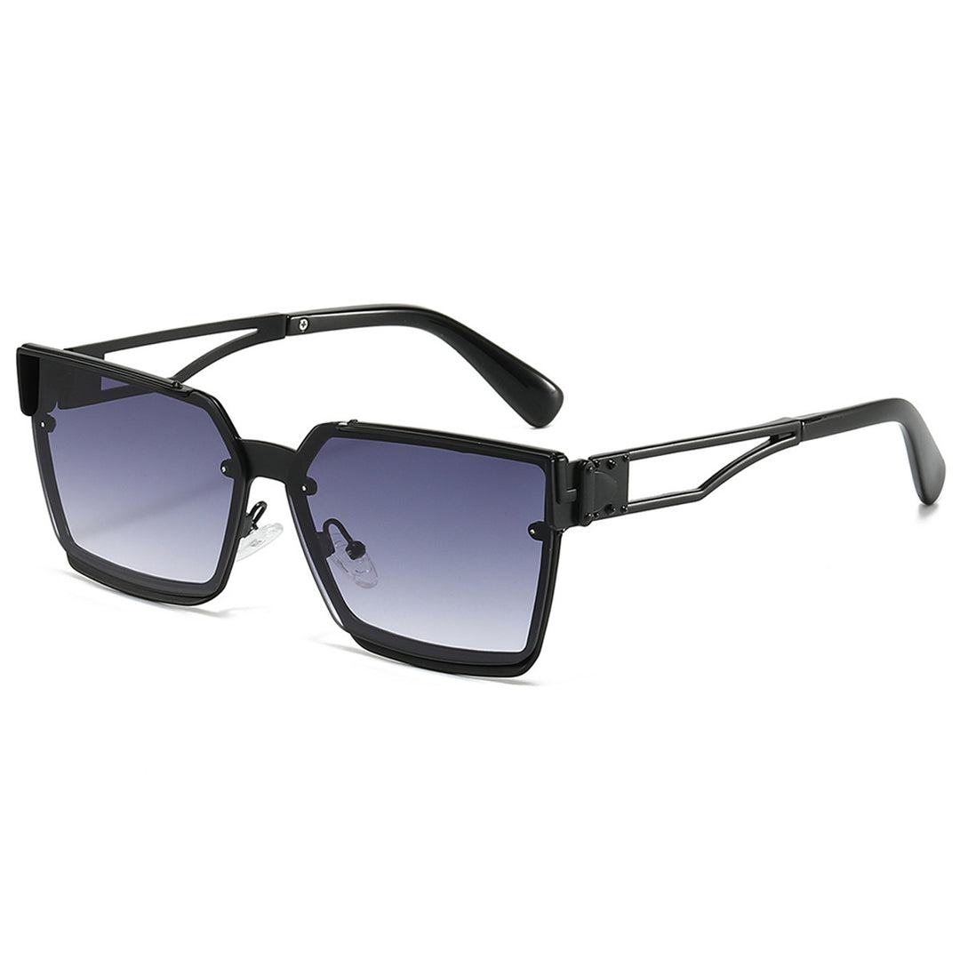 Damen stylische rechteckige Sonnenbrille Karnz