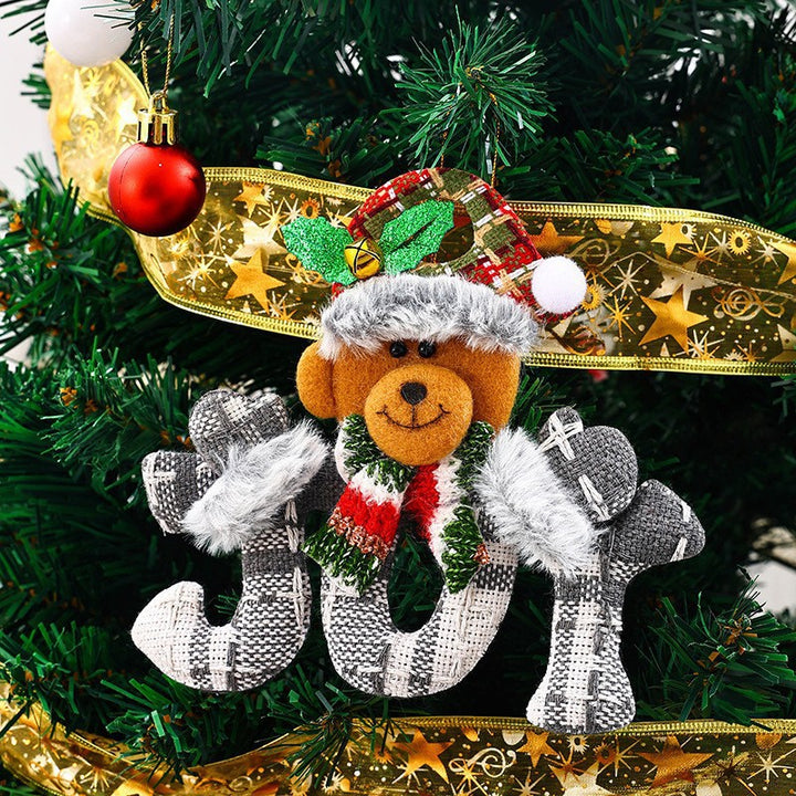 Festliche Weihnachts-Glocken-Dekoration Karnz