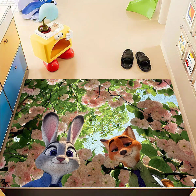 Kinder Animierte Charakter Spielmatte