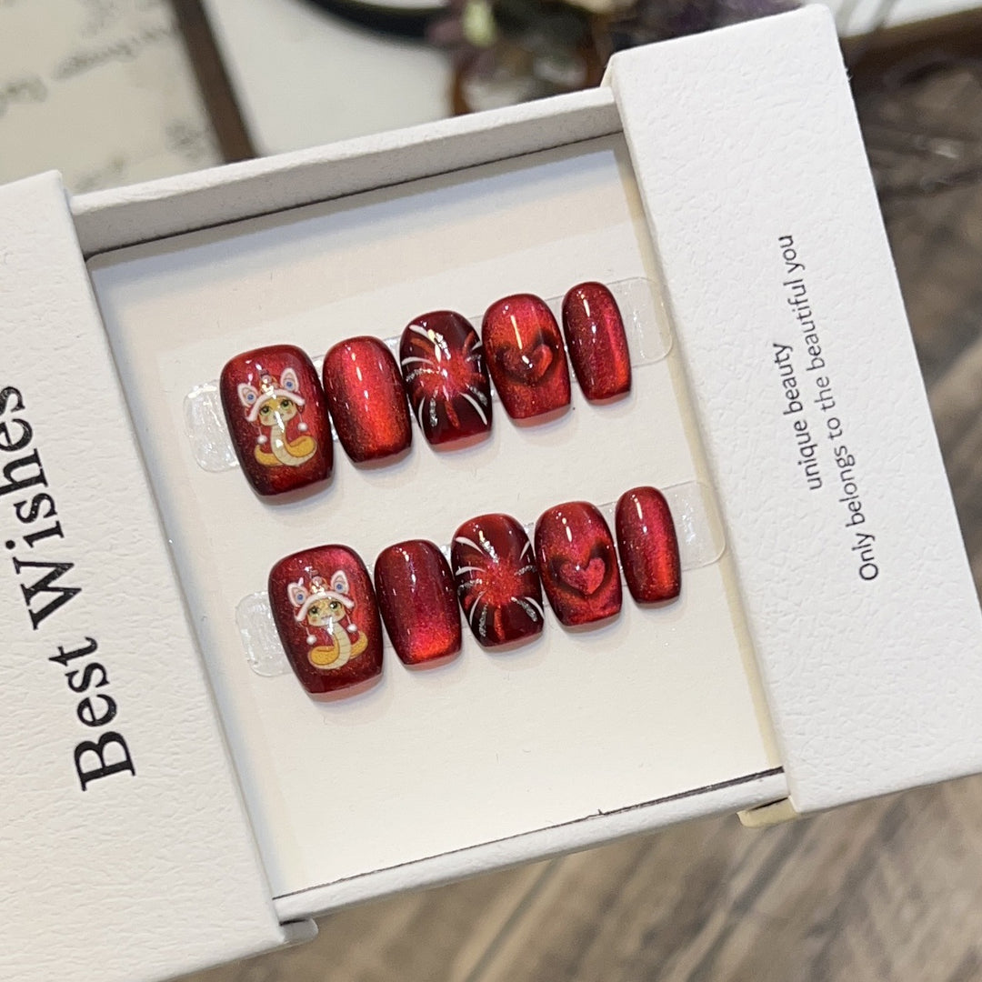 Dekoratives Nagelkunstdesign