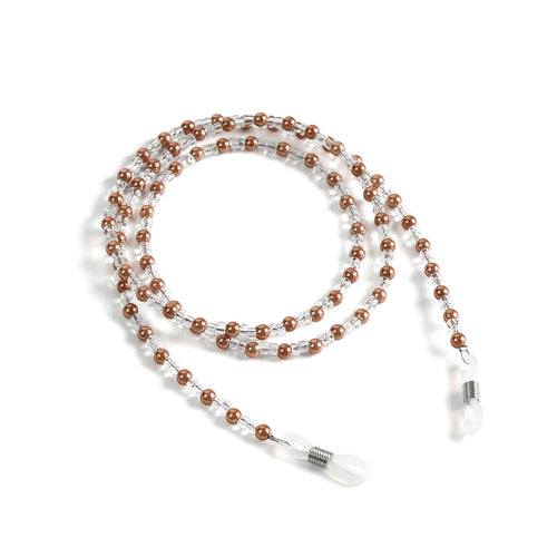 Elegante Perlen Brillen Kette Karnz