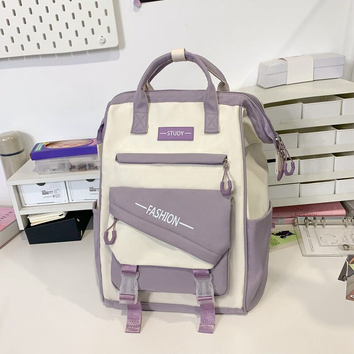 Multifunktionaler Studienrucksack mit stylish Design