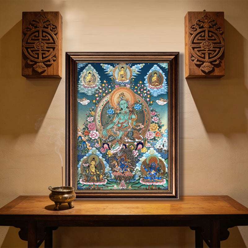 Aufwändige religiöse Leinwandkunst
