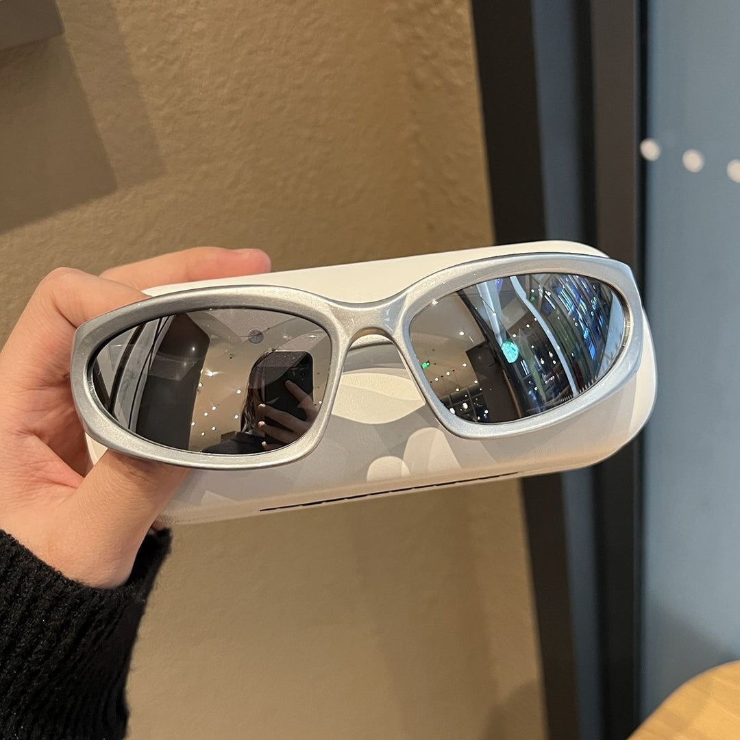 Moderne quadratische Sonnenbrille Karnz