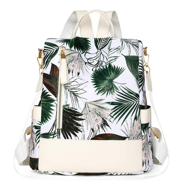 Blumenmuster Mehrfachfach Rucksack Karnz