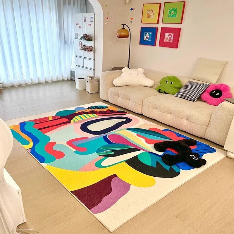 Abstrakte Geometrische Kunst Teppich
