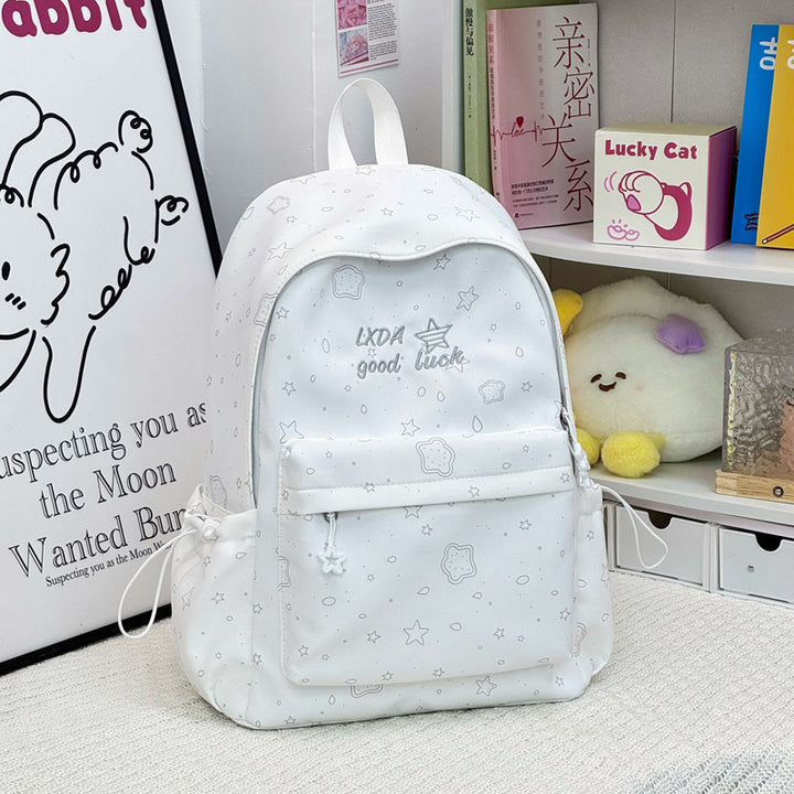 Niedlicher lässiger Druck Rucksack Karnz