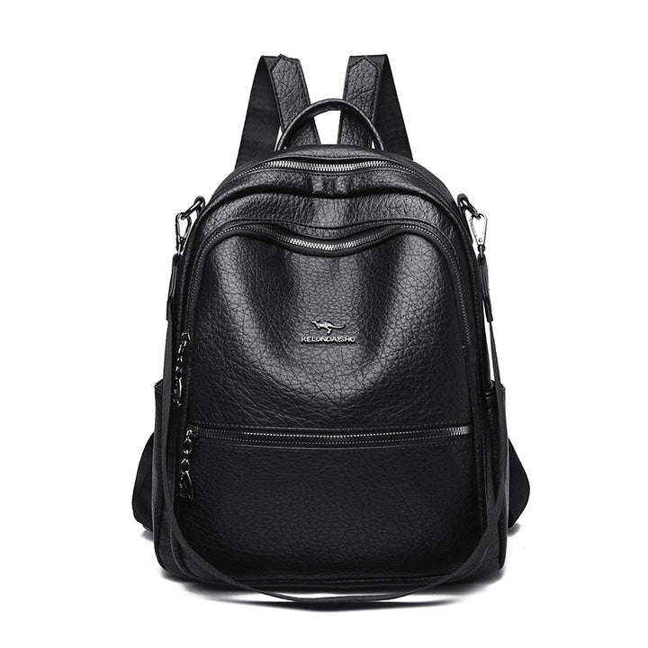 Vintage-inspirierter Leder-Rucksack Karnz