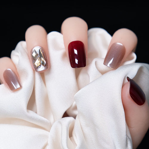 Elegantes Press-On-Nägel Set