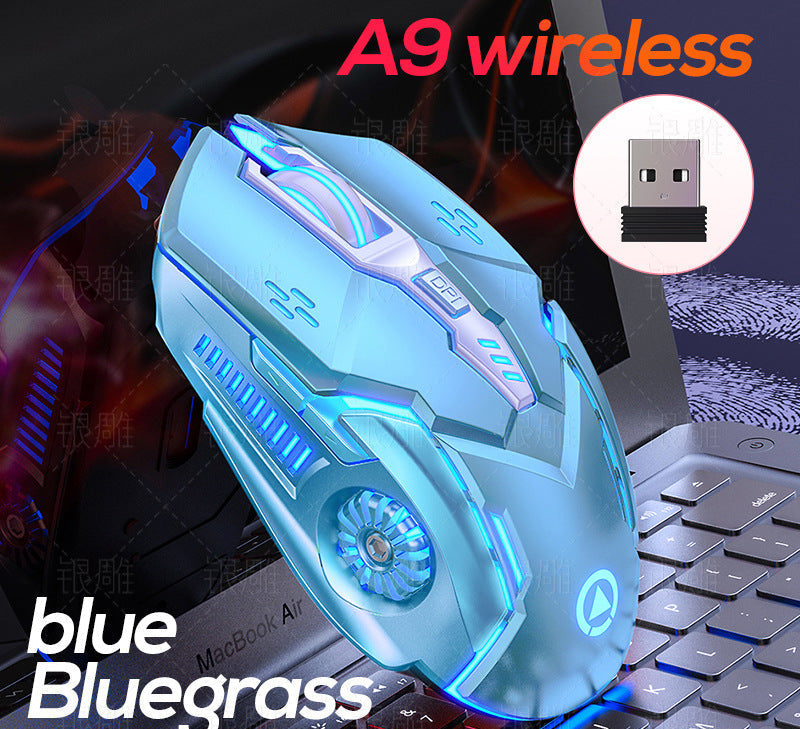 Drahtlose Gaming-Maus mit RGB-Beleuchtung Karnz