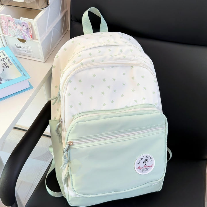 Stern-Muster Grafik Rucksack